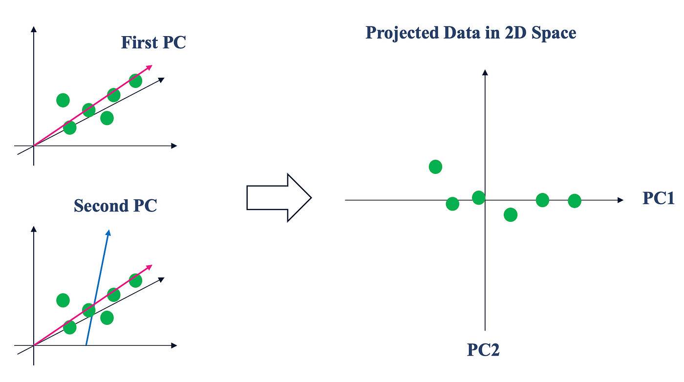 PCA Conceptual Diagram